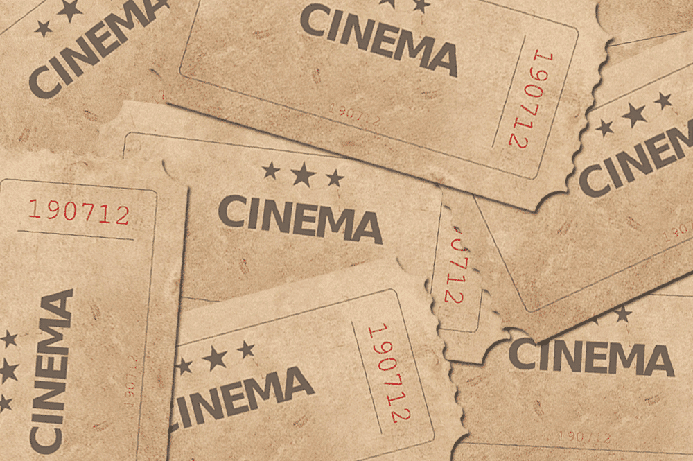 ticket de cinema